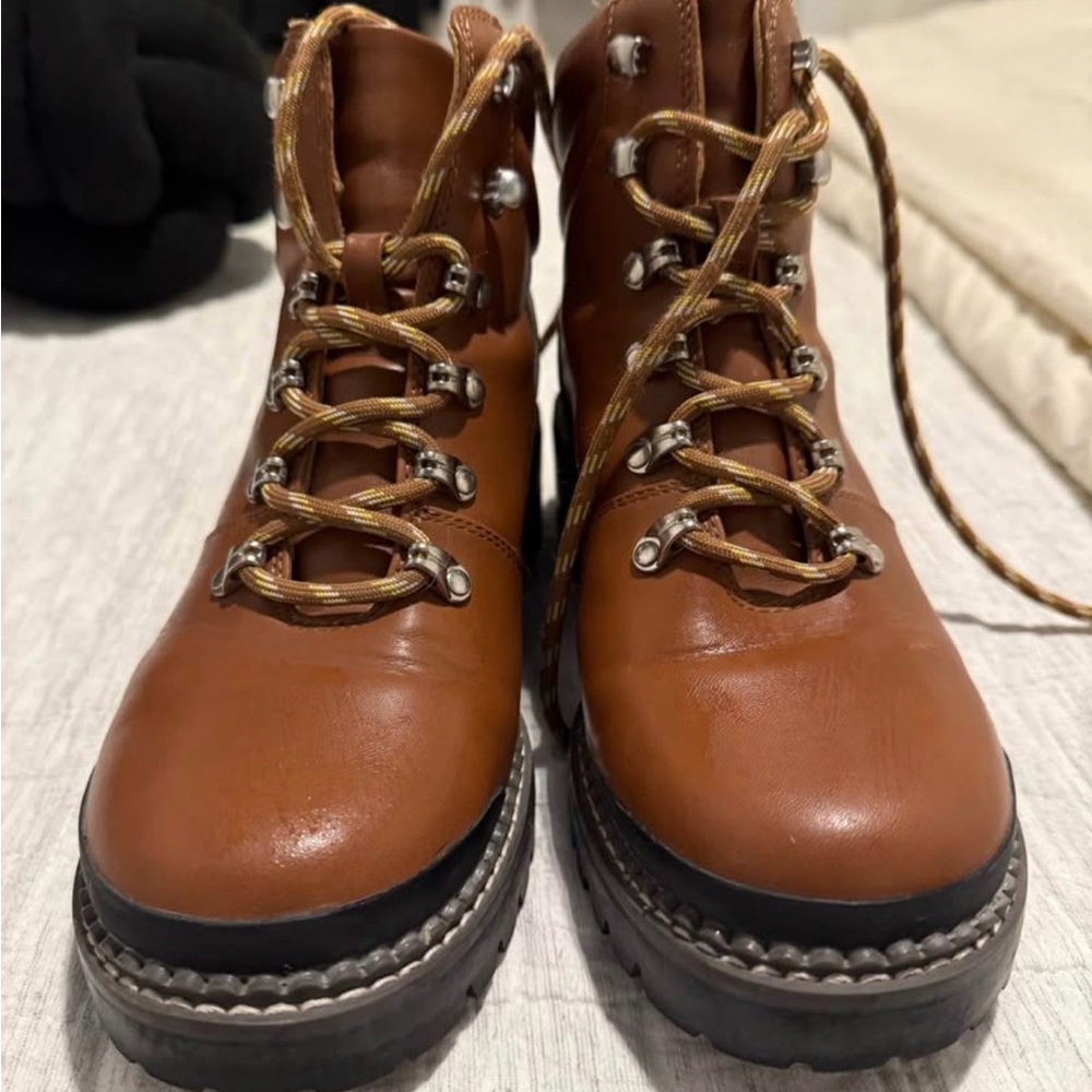 Universal Thread Tan Combat Boots - image 3